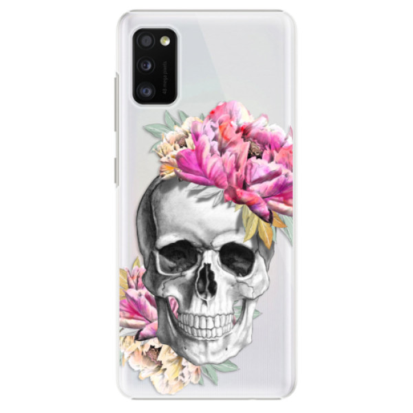 Plastové pouzdro iSaprio - Pretty Skull - Samsung Galaxy A41
