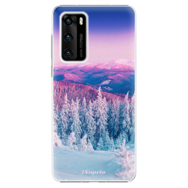 Plastové pouzdro iSaprio - Winter 01 - Huawei P40