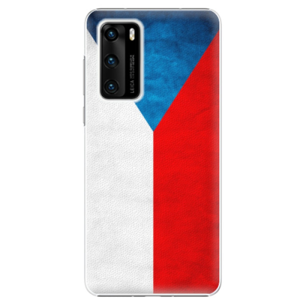 Plastové pouzdro iSaprio - Czech Flag - Huawei P40