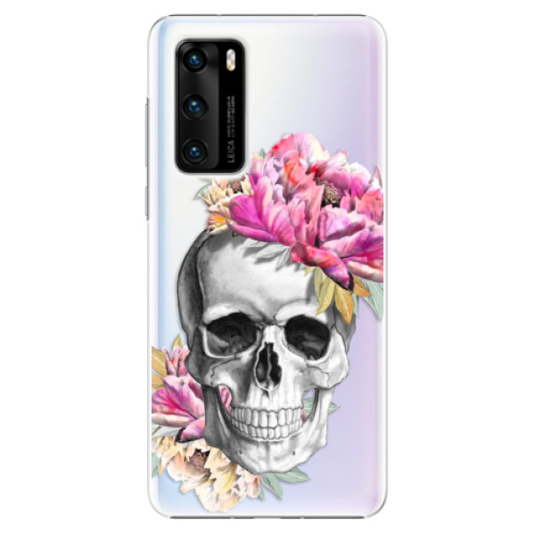 Plastové pouzdro iSaprio - Pretty Skull - Huawei P40