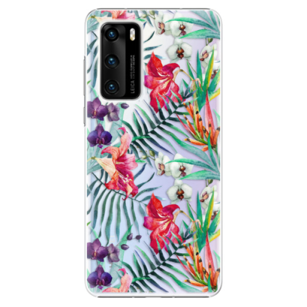 Plastové pouzdro iSaprio - Flower Pattern 03 - Huawei P40