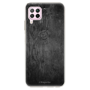 Plastové pouzdro iSaprio - Black Wood 13 - na mobil Huawei P40 Lite