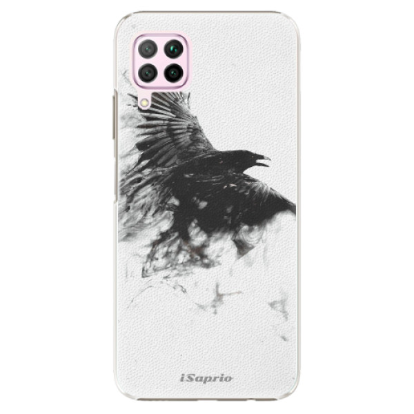 Plastové pouzdro iSaprio - Dark Bird 01 - Huawei P40 Lite
