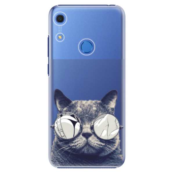 Plastové pouzdro iSaprio - Crazy Cat 01 - Huawei Y6s