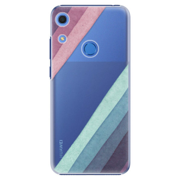 Plastové pouzdro iSaprio - Glitter Stripes 01 - Huawei Y6s