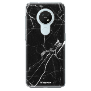Plastové pouzdro iSaprio - Black Marble 18 - na mobil Nokia 7.2