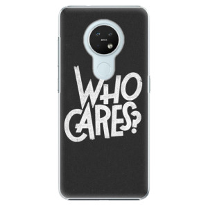 Plastové pouzdro iSaprio - Who Cares - na mobil Nokia 7.2
