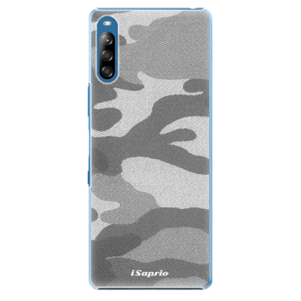 Plastové pouzdro iSaprio - Gray Camuflage 02 - Sony Xperia L4