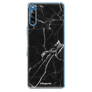 Plastové pouzdro iSaprio - Black Marble 18 - na mobil Sony Xperia L4