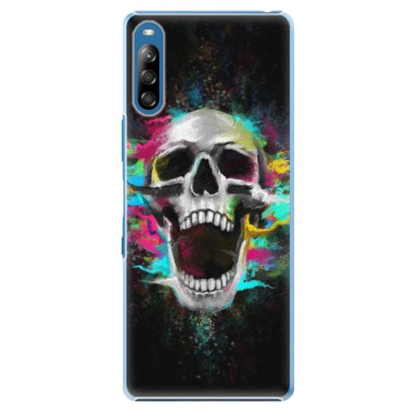 Plastové pouzdro iSaprio - Skull in Colors - na mobil Sony Xperia L4 (Plastový, kryt, obal pouzdro iSaprio - Skull in Colors - na mobilní telefon Sony Xperia L4)