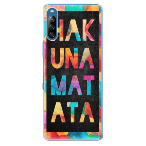 Plastové pouzdro iSaprio - Hakuna Matata 01 - Sony Xperia L4