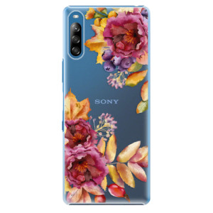 Plastové pouzdro iSaprio - Fall Flowers - na mobil Sony Xperia L4