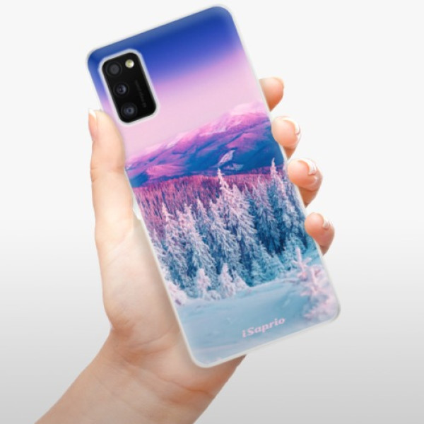 Silikonové pouzdro iSaprio - Samsung Galaxy A41 - Winter 01
