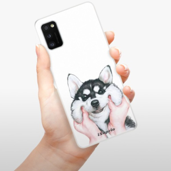 Silikonové pouzdro iSaprio - Samsung Galaxy A41 - Malamute 01