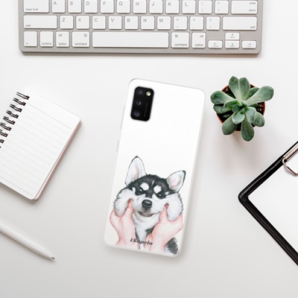 Silikonové pouzdro iSaprio - Samsung Galaxy A41 - Malamute 01