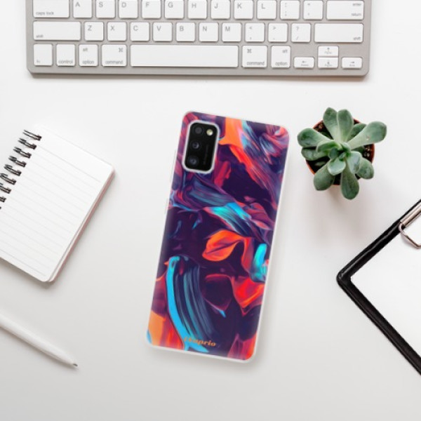 Silikonové pouzdro iSaprio - Samsung Galaxy A41 - Color Marble 19