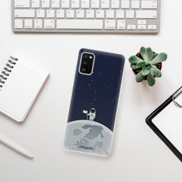 Silikonové pouzdro iSaprio - Samsung Galaxy A41 - On The Moon 10
