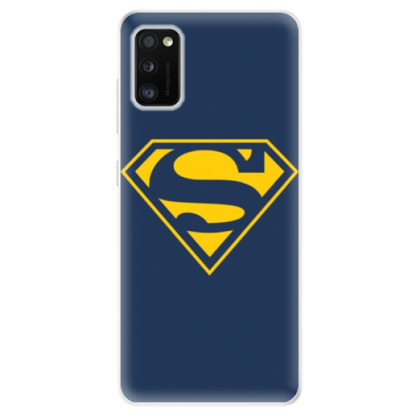 Odolné silikonové pouzdro iSaprio - Superman 03 - na mobil Samsung Galaxy A41 (Odolný silikonový kryt, obal pouzdro iSaprio - Superman 03 - na mobilní telefon Samsung Galaxy A41)