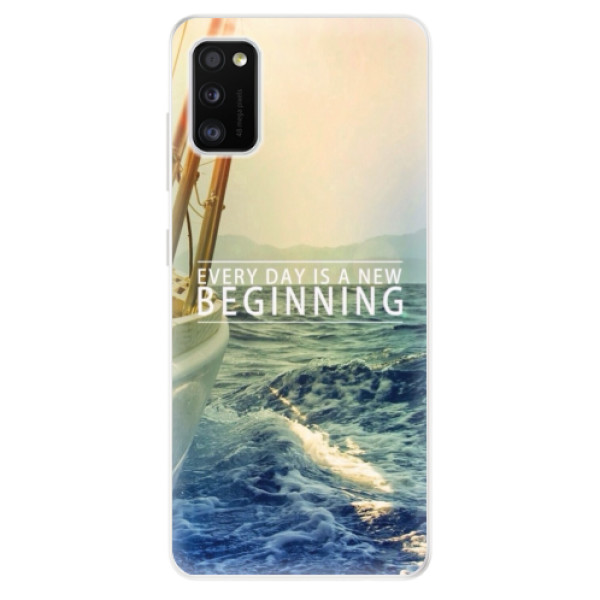 Odolné silikonové pouzdro iSaprio - Beginning - na mobil Samsung Galaxy A41 (Odolný silikonový kryt, obal pouzdro iSaprio - Beginning - na mobilní telefon Samsung Galaxy A41)