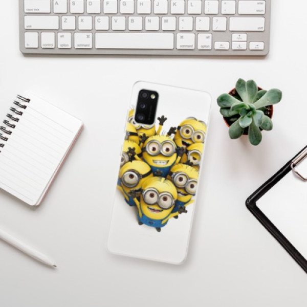 Silikonové pouzdro iSaprio - Samsung Galaxy A41 - Mimons 01