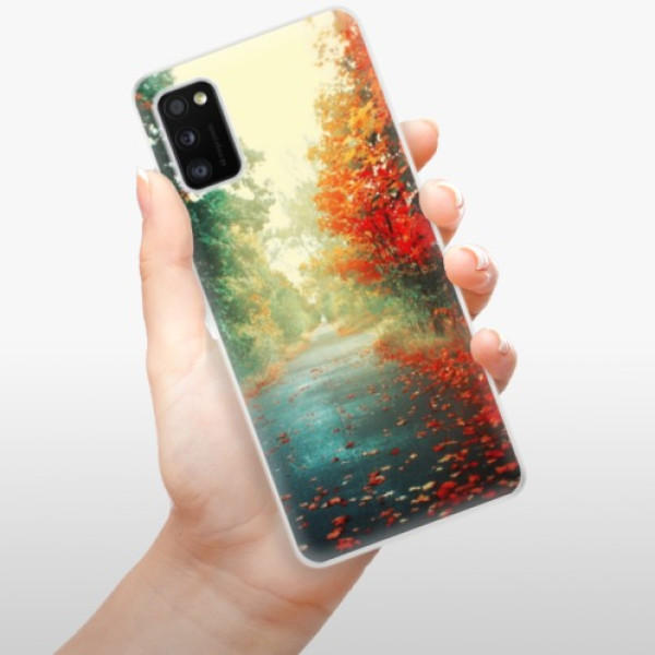 Silikonové pouzdro iSaprio - Samsung Galaxy A41 - Autumn 03