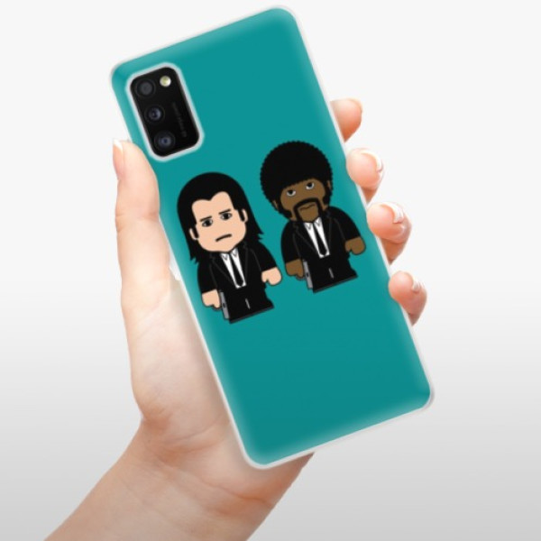 Silikonové pouzdro iSaprio - Samsung Galaxy A41 - Pulp Fiction