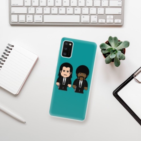 Silikonové pouzdro iSaprio - Samsung Galaxy A41 - Pulp Fiction