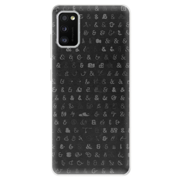 Odolné silikonové pouzdro iSaprio - Ampersand 01 - Samsung Galaxy A41