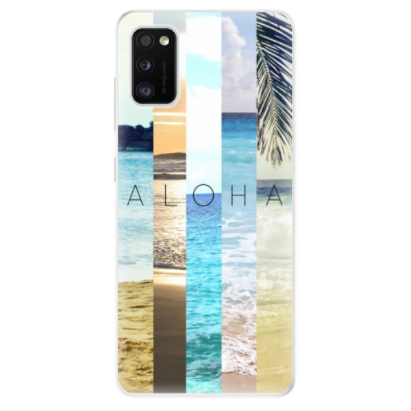 Odolné silikonové pouzdro iSaprio - Aloha 02 - na mobil Samsung Galaxy A41 (Odolný silikonový kryt, obal pouzdro iSaprio - Aloha 02 - na mobilní telefon Samsung Galaxy A41)
