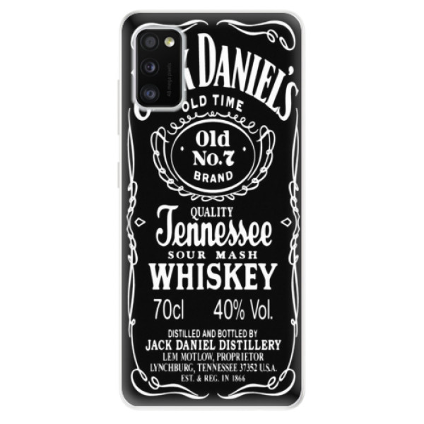 Odolné silikonové pouzdro iSaprio - Jack Daniels - Samsung Galaxy A41