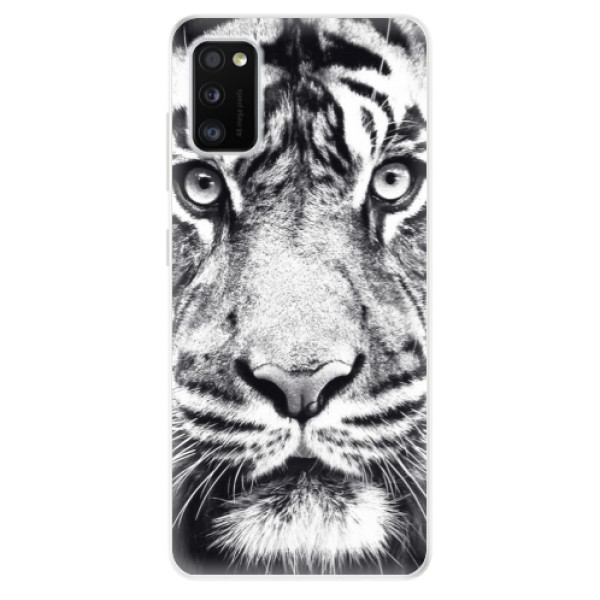 Odolné silikonové pouzdro iSaprio - Tiger Face - na mobil Samsung Galaxy A41 (Odolný silikonový kryt, obal pouzdro iSaprio - Tiger Face - na mobilní telefon Samsung Galaxy A41)