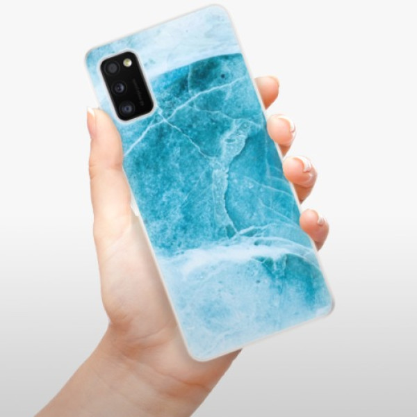 Silikonové pouzdro iSaprio - Samsung Galaxy A41 - Blue Marble