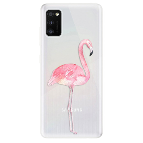 Odolné silikonové pouzdro iSaprio - Flamingo 01 - Samsung Galaxy A41