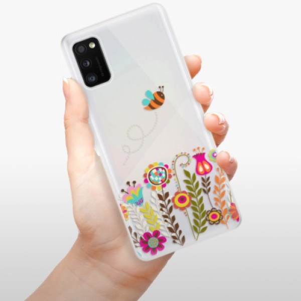 Silikonové pouzdro iSaprio - Samsung Galaxy A41 - Bee 01