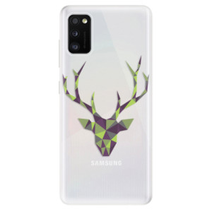 Odolné silikonové pouzdro iSaprio - Deer Green - na mobil Samsung Galaxy A41