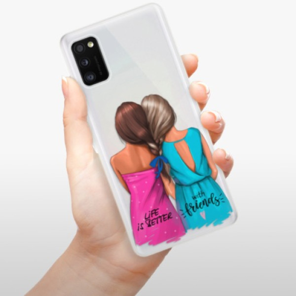 Silikonové pouzdro iSaprio - Samsung Galaxy A41 - Best Friends
