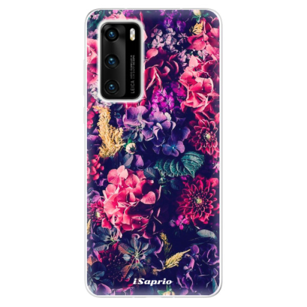 Odolné silikonové pouzdro iSaprio - Flowers 10 - Huawei P40