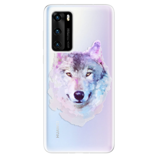 Odolné silikonové pouzdro iSaprio - Wolf 01 - Huawei P40