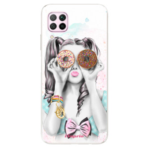 Odolné silikonové pouzdro iSaprio - Donuts 10 - na mobil Huawei P40 Lite - výprodej