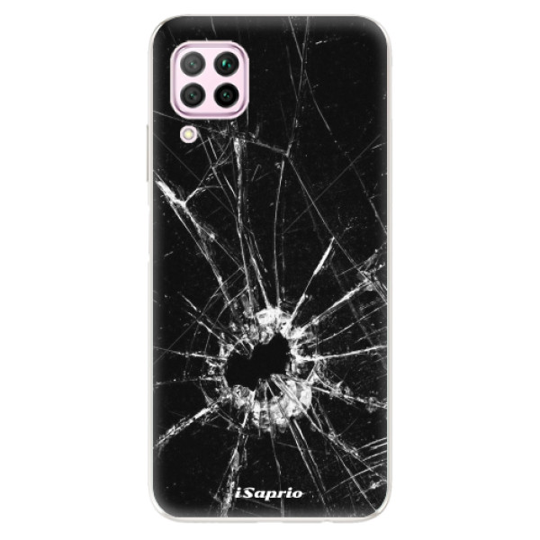 Odolné silikonové pouzdro iSaprio - Broken Glass 10 - na mobil Huawei P40 Lite (Odolný silikonový kryt, obal pouzdro iSaprio - Broken Glass 10 - na mobilní telefon Huawei P40 Lite)