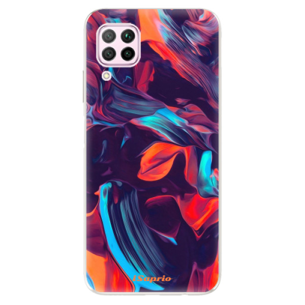 Odolné silikonové pouzdro iSaprio - Color Marble 19 - na mobil Huawei P40 Lite (Odolný silikonový kryt, obal pouzdro iSaprio - Color Marble 19 - na mobilní telefon Huawei P40 Lite)