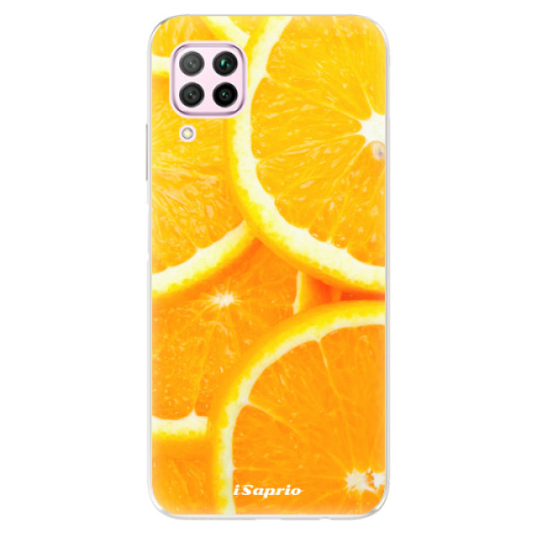 Odolné silikonové pouzdro iSaprio - Orange 10 - Huawei P40 Lite
