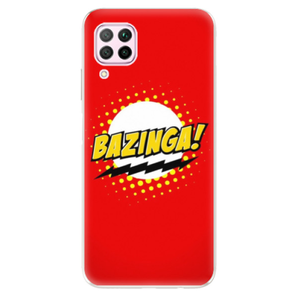 Odolné silikonové pouzdro iSaprio - Bazinga 01 - na mobil Huawei P40 Lite (Odolný silikonový kryt, obal pouzdro iSaprio - Bazinga 01 - na mobilní telefon Huawei P40 Lite)