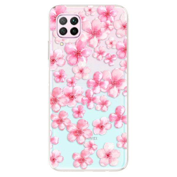 Odolné silikonové pouzdro iSaprio - Flower Pattern 05 - na mobil Huawei P40 Lite (Odolný silikonový kryt, obal pouzdro iSaprio - Flower Pattern 05 - na mobilní telefon Huawei P40 Lite)