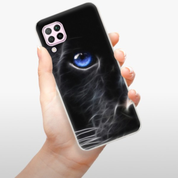 Silikonové pouzdro iSaprio - Huawei P40 Lite - Black Puma