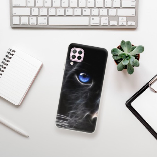 Silikonové pouzdro iSaprio - Huawei P40 Lite - Black Puma