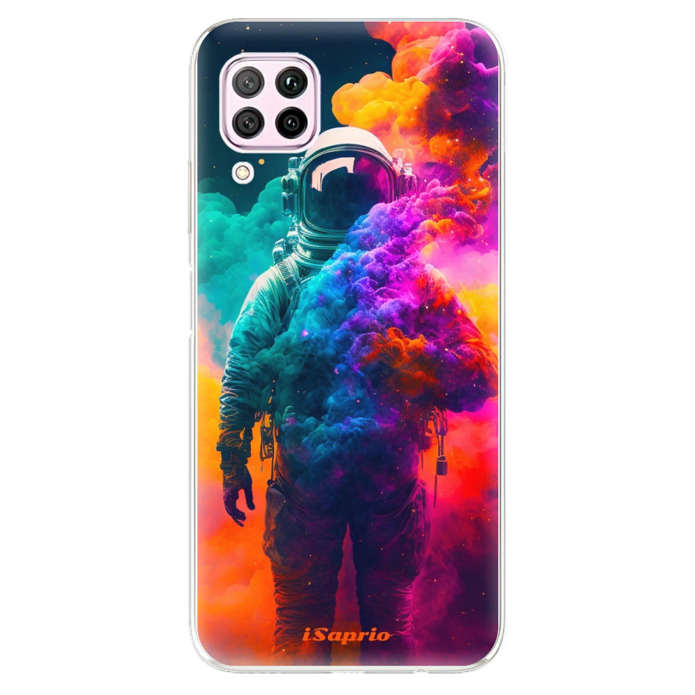 Odolné silikonové pouzdro iSaprio - Astronaut in Colors - Huawei P40 Lite