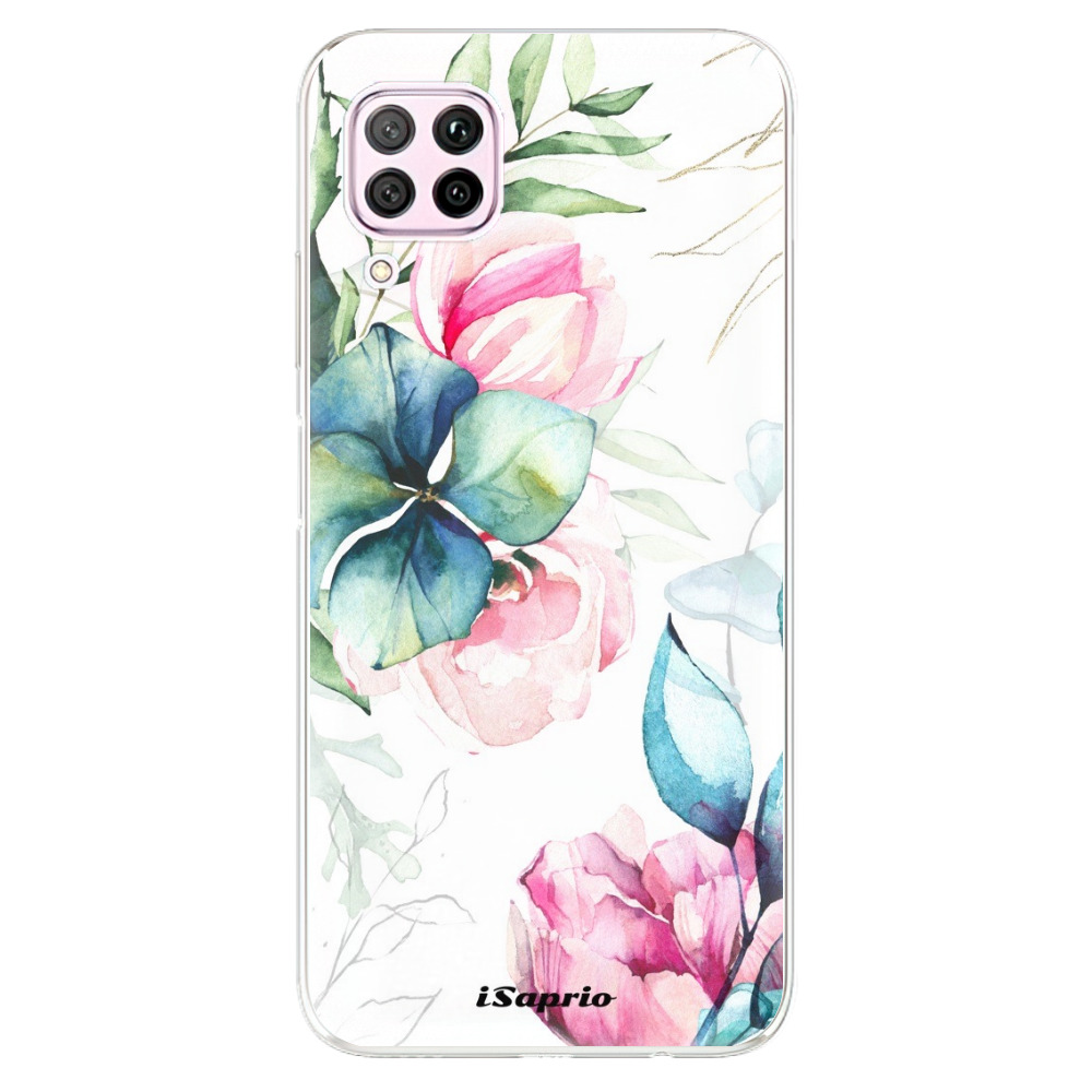 Odolné silikonové pouzdro iSaprio - Flower Art 01 - Huawei P40 Lite
