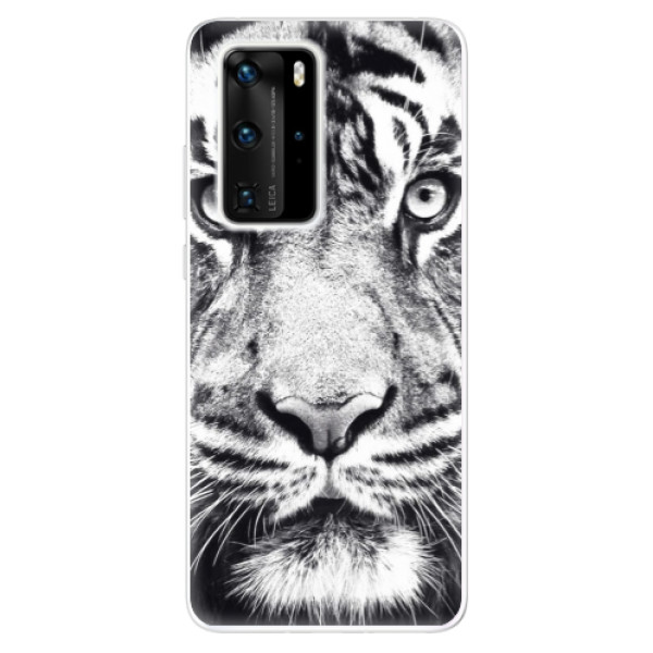 Odolné silikonové pouzdro iSaprio - Tiger Face - Huawei P40 Pro