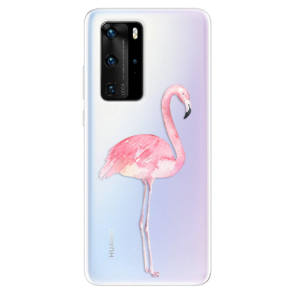Odolné silikonové pouzdro iSaprio - Flamingo 01 - Huawei P40 Pro